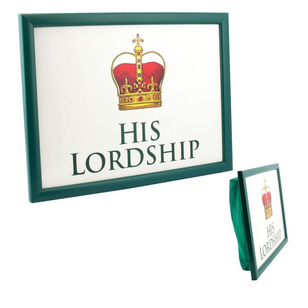 HIS LORDSHIP LAPTRAY