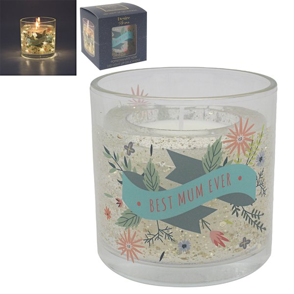 LED GEL CANDLE BEST MUM EVER LED GEL CANDLE BEST MUM EVER