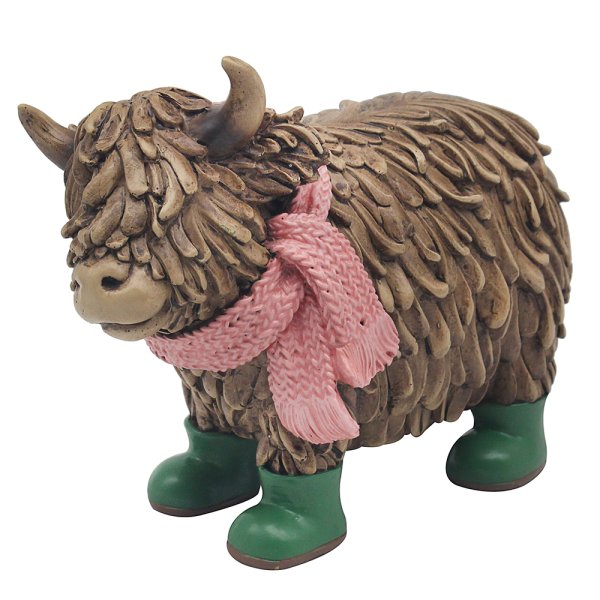 HUGHIE HIGHLAND COW WELLIES