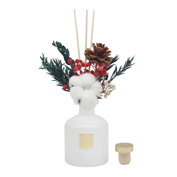 XMAS FLOWER DIFF WHITE 200ML