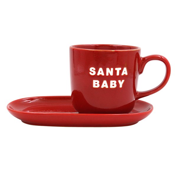 SANTA BABY SNACK SETS RED