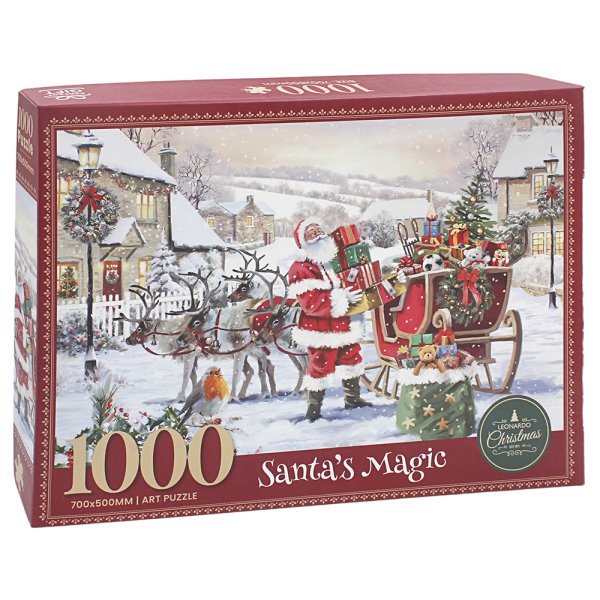SANTA WOODEN PUZZLE