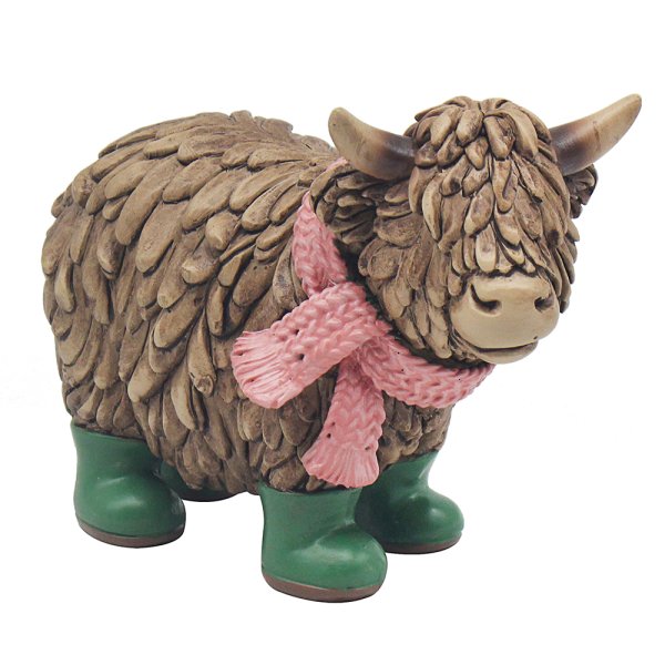HUGHIE HIGHLAND COW WELLIES