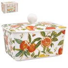 ORANGES & LEMONS BUTTER DISH