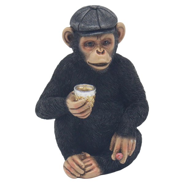 CHEEKY MONKEY DRINKING