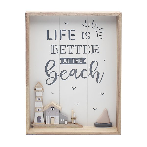 BETTER AT THE BEACH PLAQUE