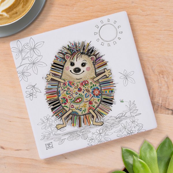 HATTIE HEDGEHOG COASTER