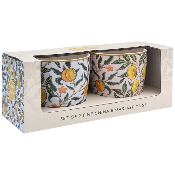FRUITS BREAKFAST MUGS SET 2