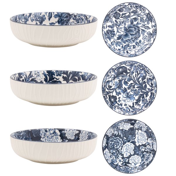 FLEUR BOWL 22CM 3 ASST