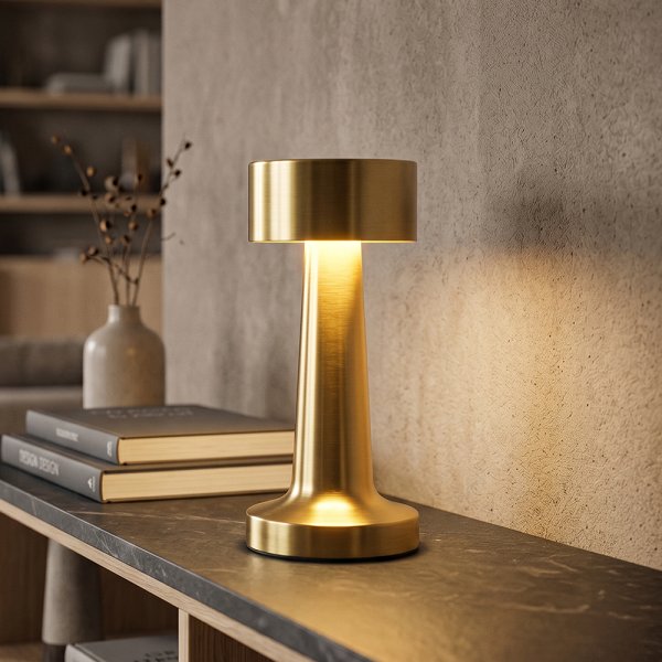 LED TOUCH LAMP-GOLD