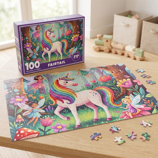 UNICORN JIGSAW PUZZLE 100PCS