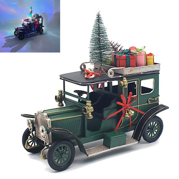 CHRISTMAS VINTAGE CAR LED