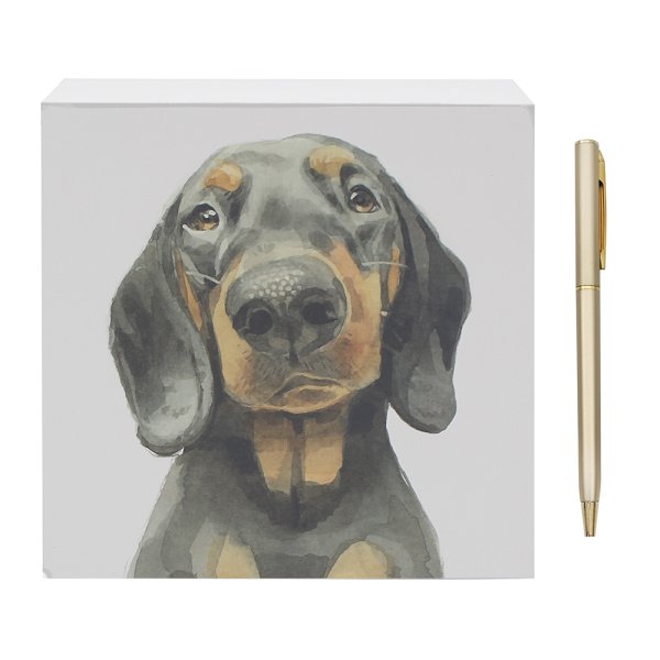 DACHSHUND MEMO BLOCK