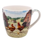 COCKEREL & HEN BREAKFAST MUG