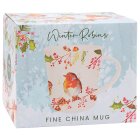 WINTER ROBINS MUG