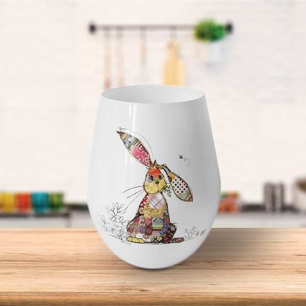 BINKY BUNNY STEMLESS GLASS