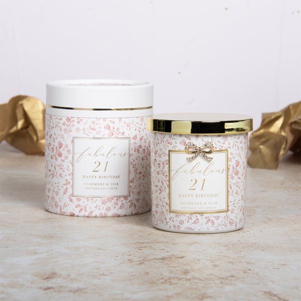 HAPPY BIRTHDAY 21ST CANDLE