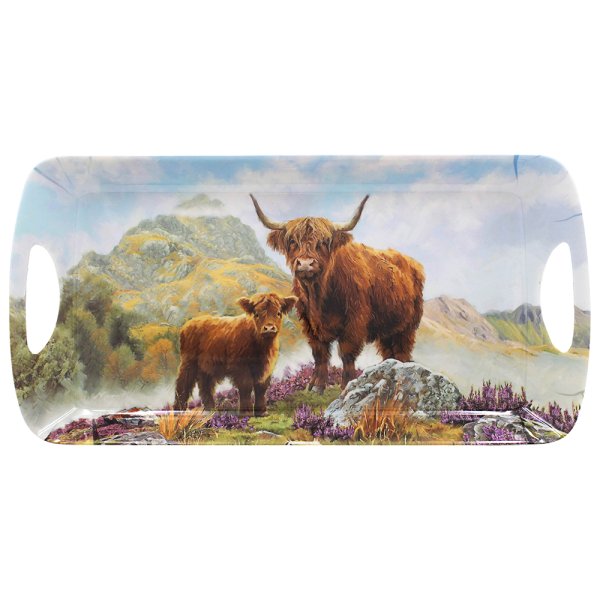 HIGHLAND COW TRAY MEDIUM