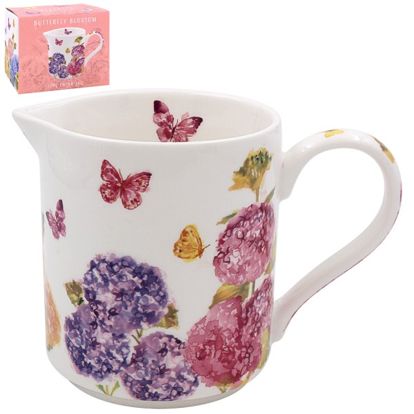 BUTTERFLY BLOSSOM JUG