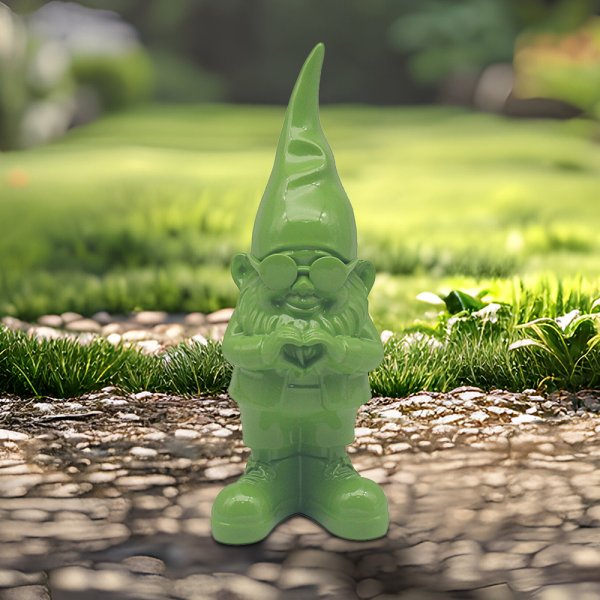 GNOMES BEHAVING BADLY GRN 20CM