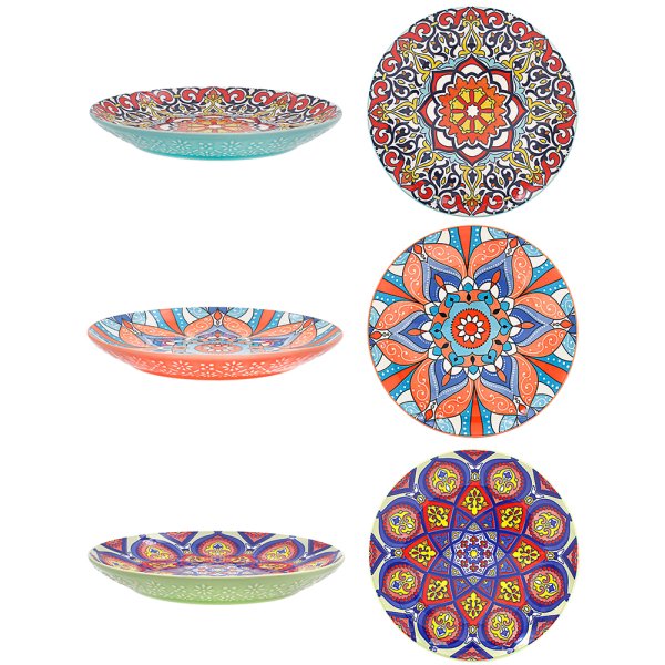 TUSCANY PLATE 8.5" 3 ASST