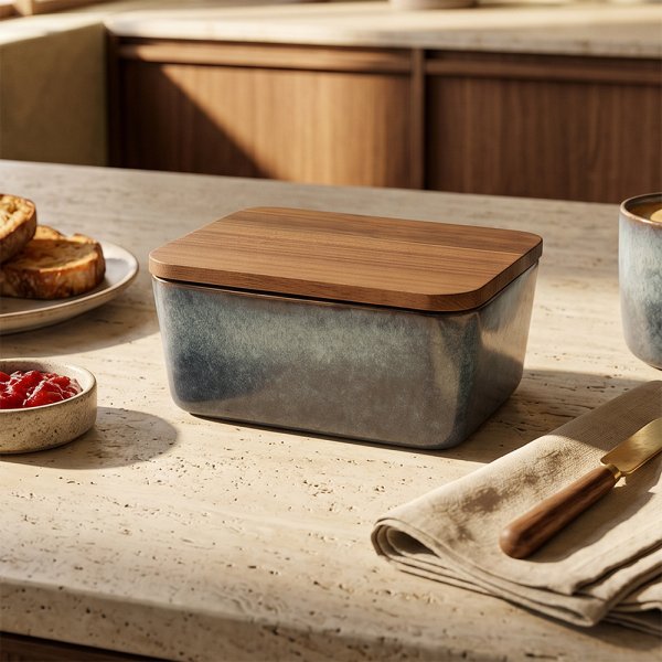 ELEMENTS BUTTER DISH