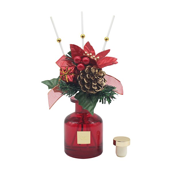 XMAS FLOWER DIFF RED 120ML