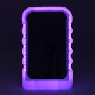 LED WAVE MIRROR WITH REMOTE