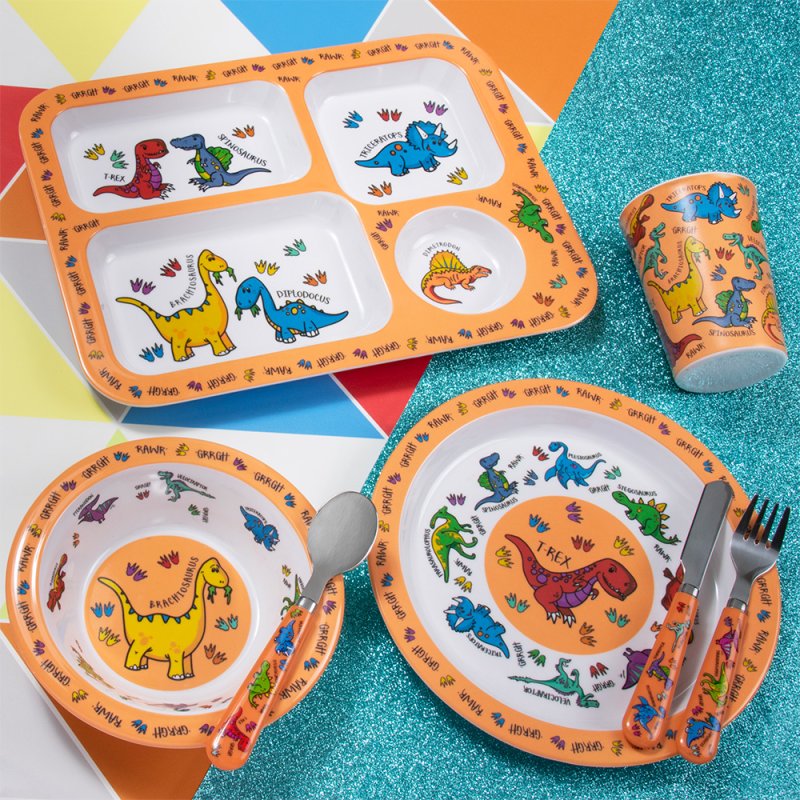 Dinosaur dinner set online