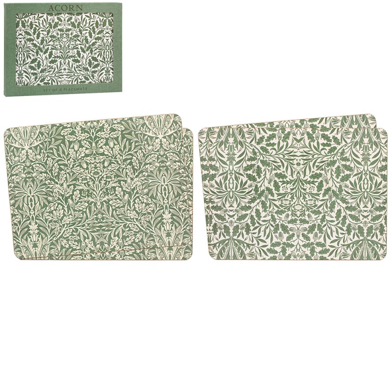 ACORN PLACEMATS SET 4