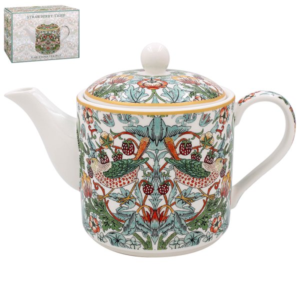 STRAWBERRY THIEF TEA POT