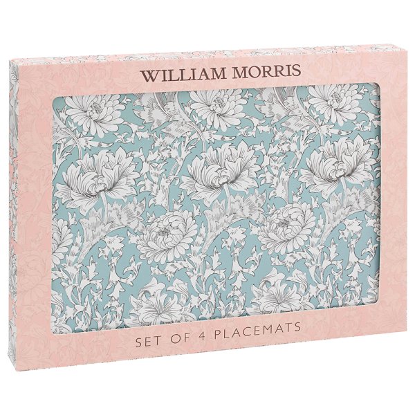 CHRYSANTHEMUM PLACEMATS SET 4