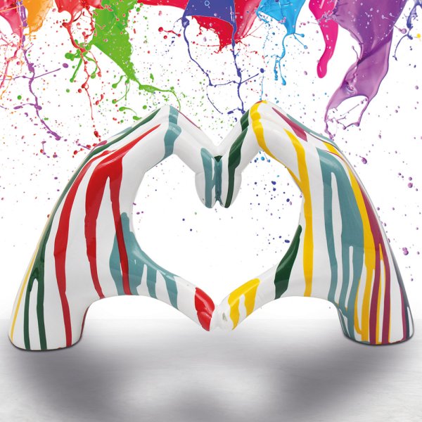 DRIP ART HANDS OF LOVE