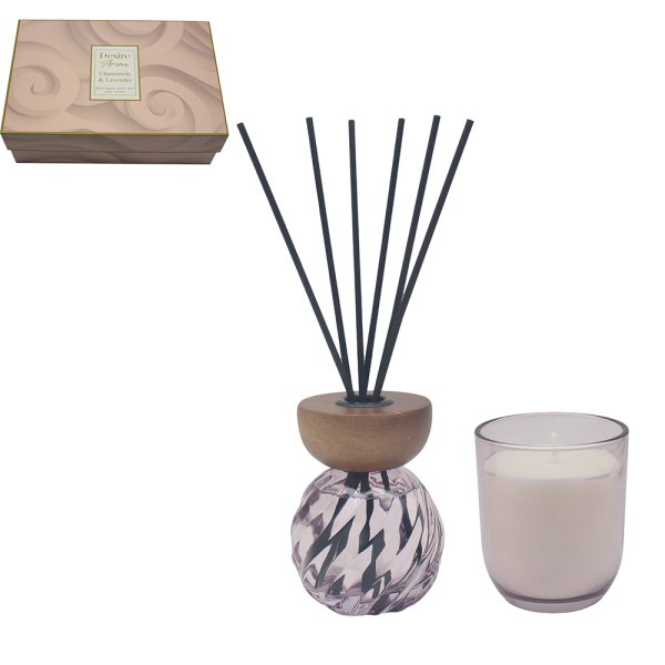 CHAMOMILE&LAV DIFFUSER&CANDLE