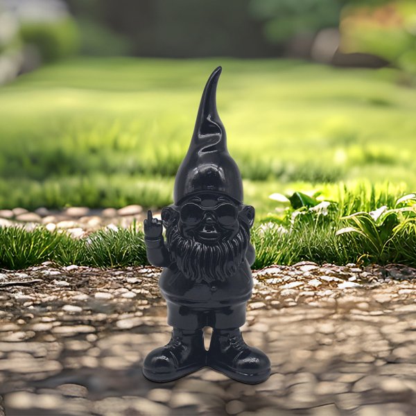 GNOMES BEHAVING BADLY BLACK