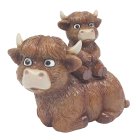 HIGHLAND COW 15CM