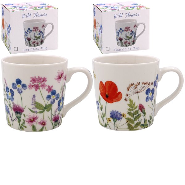 FLORAL MUG 2 ASST