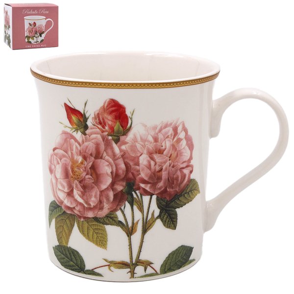 REDOUTE ROSE MUG REDOUTE ROSE MUG