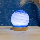 COSMIC PLANET LAMP BLUE 12CM