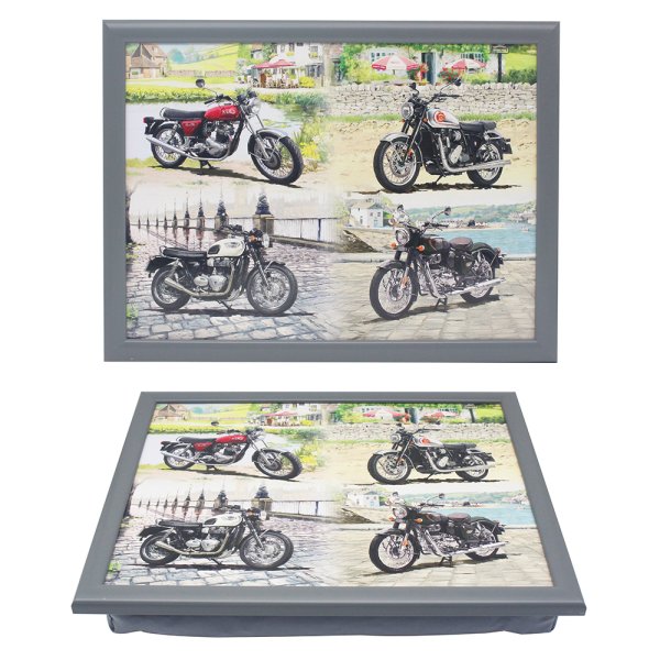 CLASSIC MOTORBIKES LAPTRAY