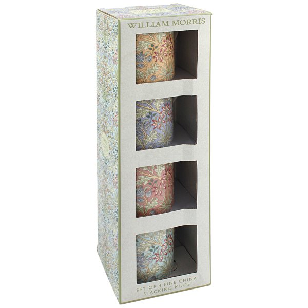 HYACINTH STACKING MUGS SET 4