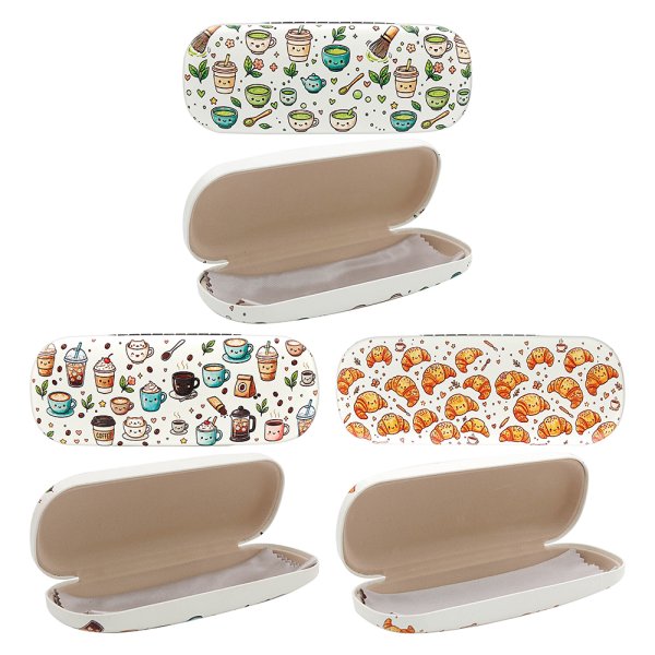 COFFEE SHOP GLASSES CASE 3ASST
