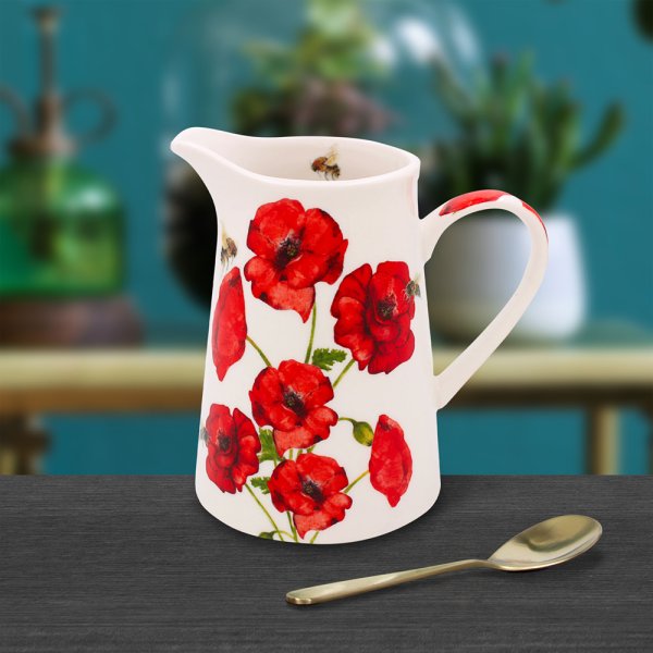 BEE-TANICLE POPPY JUG