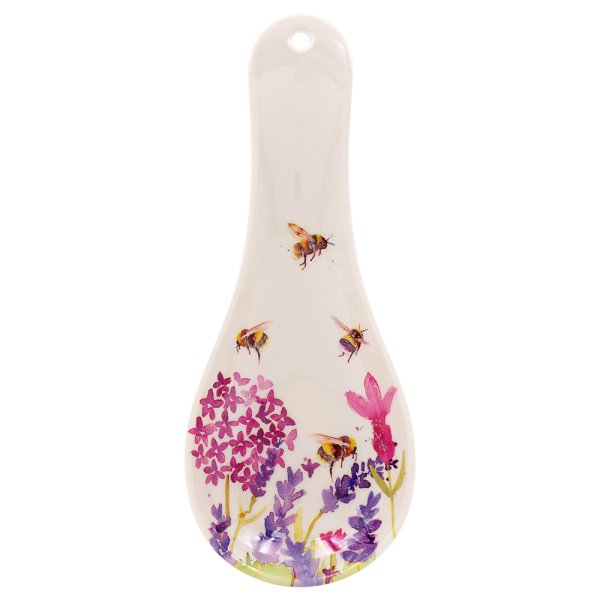 LAVENDER & BEES SPOON REST