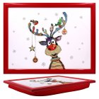 XMAS BUG ART RUDOLPH LAPTRAY