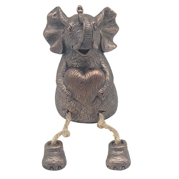TUSKERS ELEPHANT W/ STRING LEG