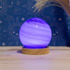 COSMIC PLANET LAMP BLUE 12CM