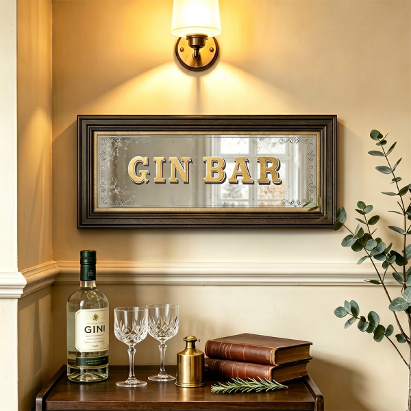 GIN BAR WALL ART