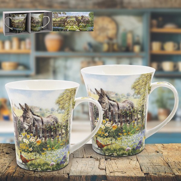 DONKEY MUGS SET 2