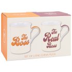 BOSS & REAL BOSS MUGS SET 2
